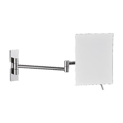 Square Toilet Mirror 3X Magnification with Arm